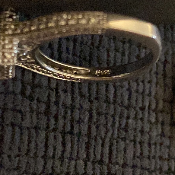 Sterling Silver Wedding Band Set - Picture 7 of 9